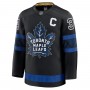 Auston Matthews Toronto Maple Leafs Fanatics Captain Patch Alternate Premium Jersey - Black