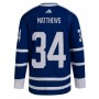 Auston Matthews Toronto Maple Leafs adidas Reverse Retro 2.0 Authentic Player Jersey - Royal