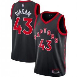 Pascal Siakam Toronto Raptors Jordan Brand 2020/21 Swingman Jersey - Statement Edition - Black Pascal Siakam Toronto Raptors Jordan Brand 2020/21 Swingman Jersey - Statement Edition - Black