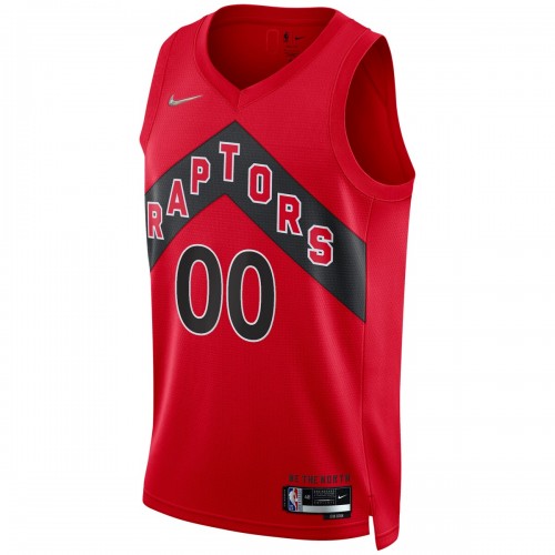 Toronto Raptors Nike 2021/22 Diamond Swingman Custom Jersey - Icon Edition - Red