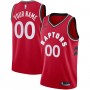 Toronto Raptors Nike Swingman Custom Jersey Red - Icon Edition