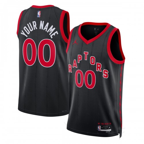 Toronto Raptors Jordan Brand Unisex 2022/23 Swingman Custom Jersey - Statement Edition - Black