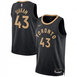 Pascal Siakam Toronto Raptors Nike Unisex 2022/23 Swingman Jersey - City Edition - Black Pascal Siakam Toronto Raptors Nike Unisex 2022/23 Swingman Jersey - City Edition - Black