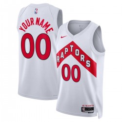 Toronto Raptors Nike Unisex 2022/23 Swingman Custom Jersey White - Association Edition Toronto Raptors Nike Unisex 2022/23 Swingman Custom Jersey White - Association Edition