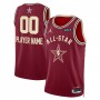 Jordan Brand Unisex 2024 NBA All-Star Game Swingman Custom Jersey - Crimson