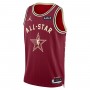 Jordan Brand Unisex 2024 NBA All-Star Game Swingman Custom Jersey - Crimson