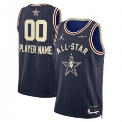 Jordan Brand Unisex 2024 NBA All-Star Game Swingman Custom Jersey - Navy Jordan Brand Unisex 2024 NBA All-Star Game Swingman Custom Jersey - Navy