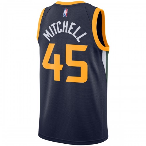 Donovan Mitchell Utah Jazz Nike 2020/21 Swingman Jersey - Navy - Icon Edition
