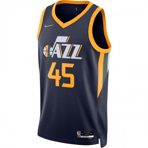 Donovan Mitchell Utah Jazz Nike 2021/22 Diamond Swingman Jersey - Icon Edition - Navy