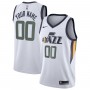 Utah Jazz Nike 2020/21 Swingman Custom Jersey - Association Edition - White