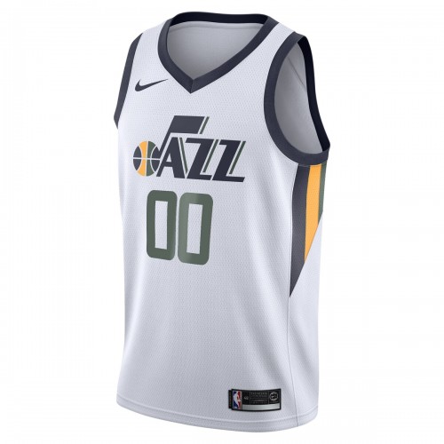 Utah Jazz Nike 2020/21 Swingman Custom Jersey - Association Edition - White