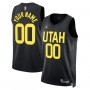 Utah Jazz Jordan Brand Unisex 2022/23 Swingman Custom Jersey - Statement Edition - Black