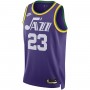Lauri Markkanen Utah Jazz Nike Unisex 2023/24 Swingman Replica Jersey - Classic Edition - Purple