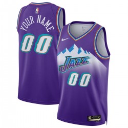 Utah Jazz Nike Unisex 2022/23 Custom Swingman Jersey - Classic Edition - Purple Utah Jazz Nike Unisex 2022/23 Custom Swingman Jersey - Classic Edition - Purple