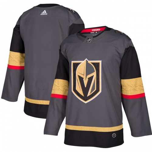 Vegas Golden Knights adidas Home Authentic Blank Jersey - Gray