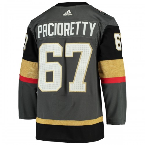 Max Pacioretty Vegas Golden Knights adidas Home Authentic Player Jersey - Gray