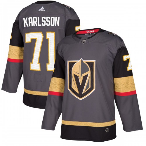 William Karlsson Vegas Golden Knights adidas Authentic Player Jersey - Gray