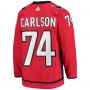 John Carlson Washington Capitals adidas Home Authentic Player Jersey - Red
