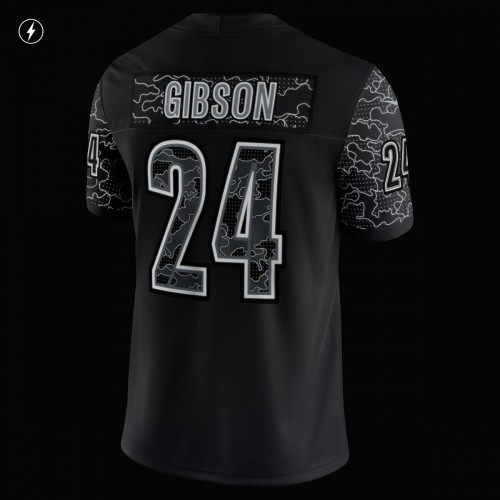Antonio Gibson Washington Commanders Nike RFLCTV Limited Jersey - Black