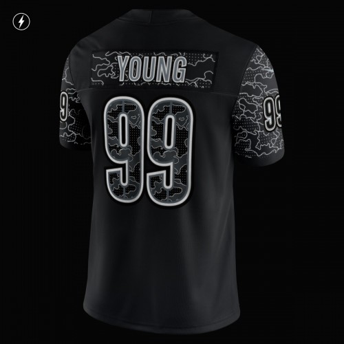 Chase Young Washington Commanders Nike RFLCTV Limited Jersey - Black