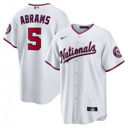 CJ Abrams Washington Nationals Nike Home Replica Jersey - White CJ Abrams Washington Nationals Nike Home Replica Jersey - White