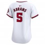 CJ Abrams Washington Nationals Nike Women's Home Limited Player Jersey – White