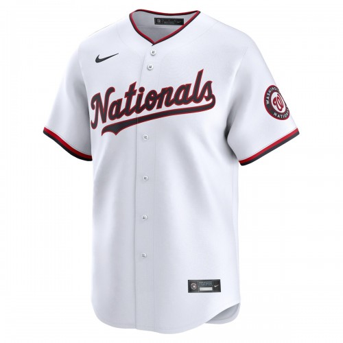 Washington Nationals Nike Youth Home Limited Custom Jersey - White