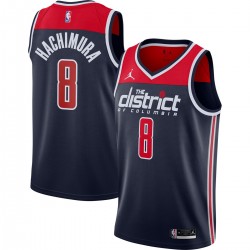 Rui Hachimura Washington Wizards Jordan Brand 2020/21 Swingman Player Jersey - Statement Edition - Navy Rui Hachimura Washington Wizards Jordan Brand 2020/21 Swingman Player Jersey - Statement Edition - Navy