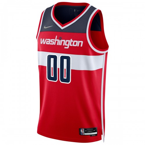 Washington Wizards Nike 2021/22 Diamond Swingman Custom Jersey - Icon Edition - Red