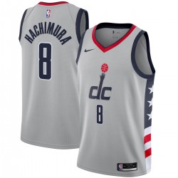 Rui Hachimura Washington Wizards Nike 2020/21 Swingman Player Jersey Gray - City Edition Rui Hachimura Washington Wizards Nike 2020/21 Swingman Player Jersey Gray - City Edition