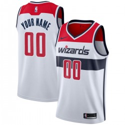 Washington Wizards Nike 2020/21 Swingman Custom Jersey - Association Edition - White Washington Wizards Nike 2020/21 Swingman Custom Jersey - Association Edition - White