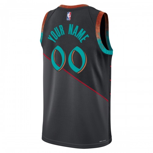 Washington Wizards Nike Unisex 2023/24 Custom Swingman Jersey - Black - City Edition