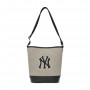 Basic Big Logo Canvas Bucket Bag NEW YORK YANKEES