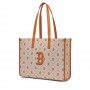 Big Dia MONOGRAM Jacquard L-Tote Bag Boston Red Sox