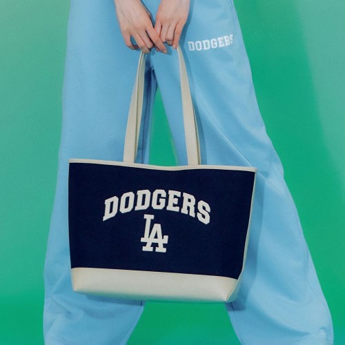 Varsity Basic Canvas L-Tote Bag Los Angeles Dodgers