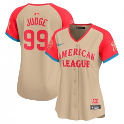 Aaron Judge American League Nike Women's 2024 MLB All-Star Game Limited Player Jersey - Cream Aaron Judge American League Nike Women's 2024 MLB All-Star Game Limited Player Jersey - Cream