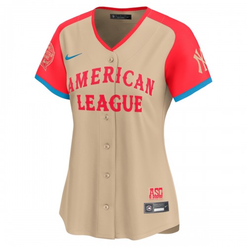 Aaron Judge American League Nike Women's 2024 MLB All-Star Game Limited Player Jersey - Cream