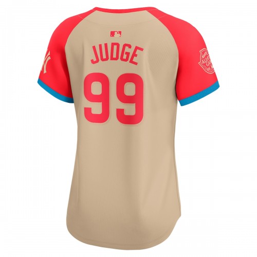 Aaron Judge American League Nike Women's 2024 MLB All-Star Game Limited Player Jersey - Cream