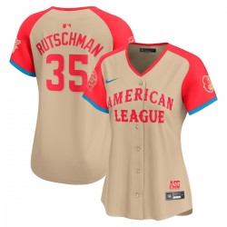 Adley Rutschman American League Nike Women's 2024 MLB All-Star Game Limited Player Jersey - Cream Adley Rutschman American League Nike Women's 2024 MLB All-Star Game Limited Player Jersey - Cream