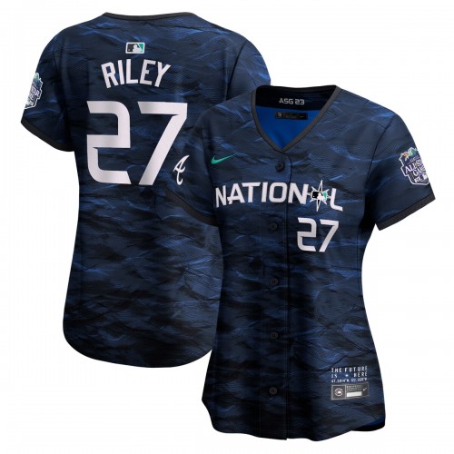 Austin Riley National League Nike Women's 2023 MLB All-Star Game Limited Player Jersey - Royal