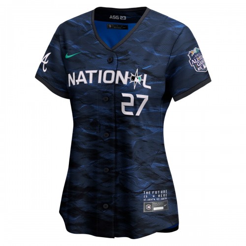 Austin Riley National League Nike Women's 2023 MLB All-Star Game Limited Player Jersey - Royal