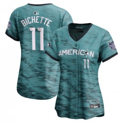Bo Bichette American League Nike Women's 2023 MLB All-Star Game Limited Player Jersey - Teal Bo Bichette American League Nike Women's 2023 MLB All-Star Game Limited Player Jersey - Teal