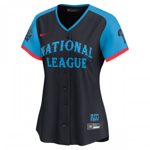 Bryce Harper National League Nike Women's 2024 MLB All-Star Game Limited Player Jersey - Navy