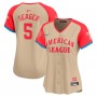 Corey Seager American League Nike Women's 2024 MLB All-Star Game Limited Player Jersey - Cream