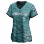 Corey Seager American League Nike Women's 2023 MLB All-Star Game Limited Player Jersey - Teal