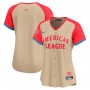 American League Nike Women's 2024 MLB All-Star Game Limited Jersey - Cream