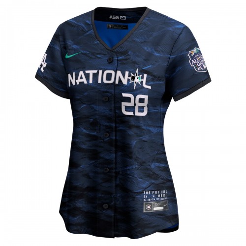 J.D. Martinez National League Nike Women's 2023 MLB All-Star Game Limited Player Jersey - Royal