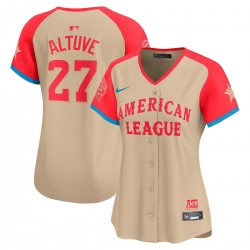 Jose Altuve American League Nike Women's 2024 MLB All-Star Game Limited Player Jersey - Cream Jose Altuve American League Nike Women's 2024 MLB All-Star Game Limited Player Jersey - Cream