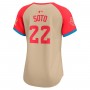 Juan Soto American League Nike Women's 2024 MLB All-Star Game Limited Player Jersey - Cream