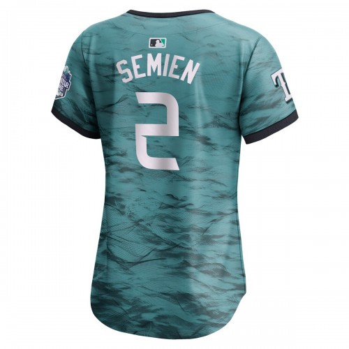 Marcus Semien American League Nike Women's 2023 MLB All-Star Game Limited Player Jersey - Teal